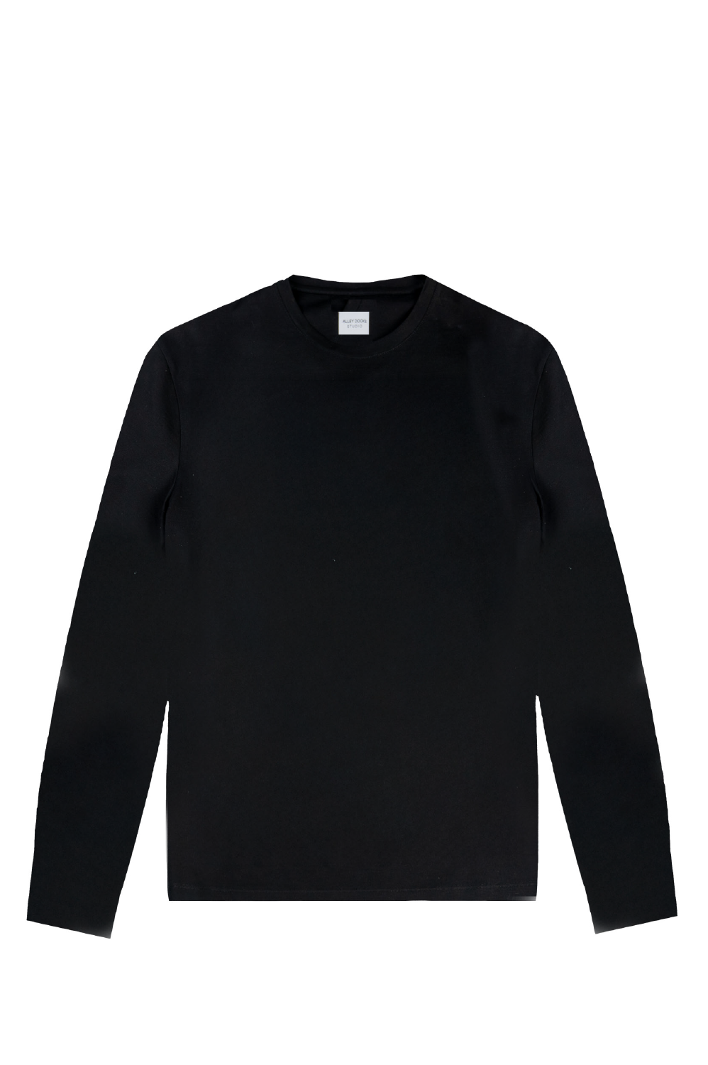 T-shirt a maniche lunghe fine jersey 100% cotone NAVY BLUE