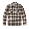 Overshirt a manica lunga in fantasia tartan