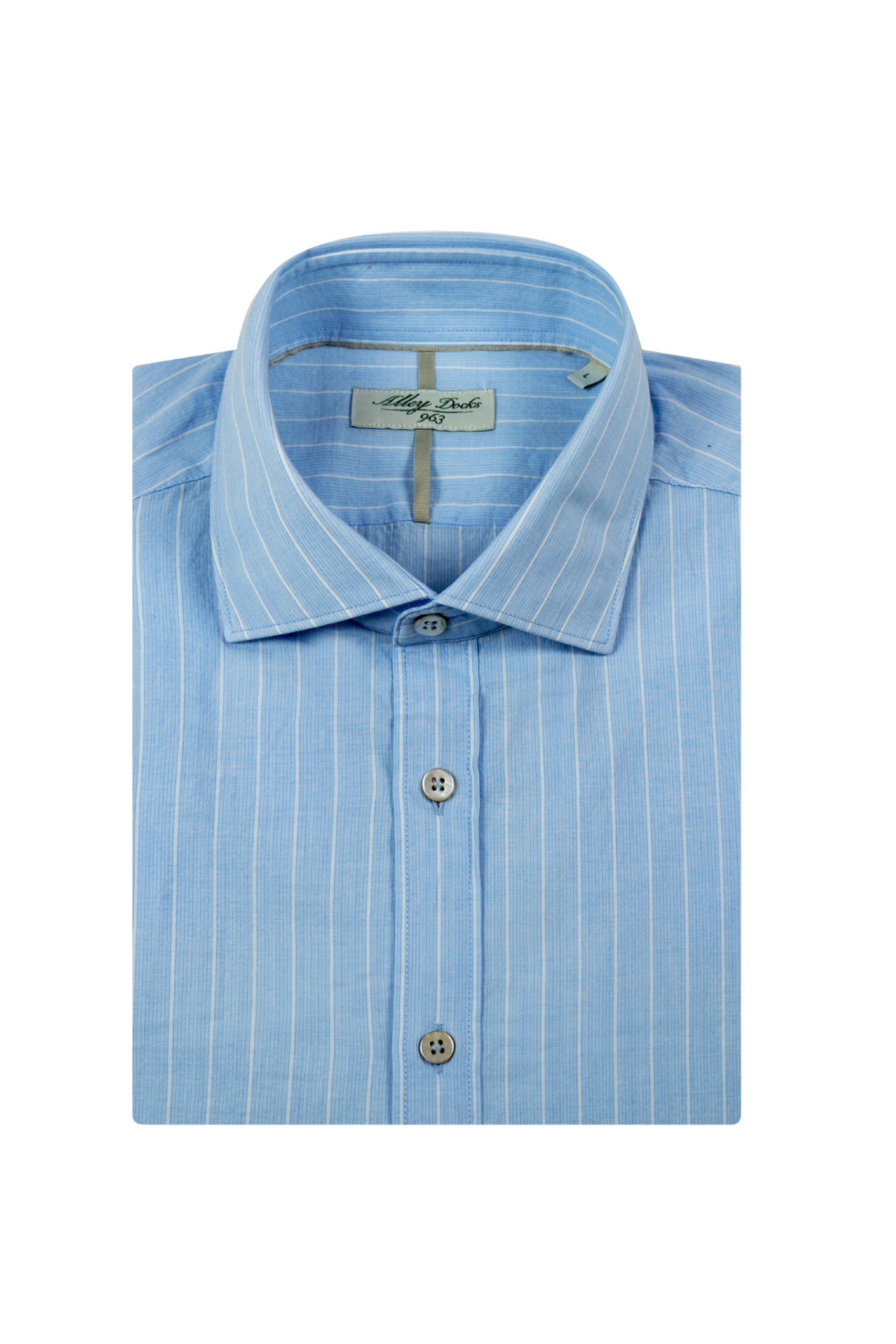 Camicia Seersucker a Micro Righe