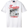 T-shirt optical white con stampa "Formentera"