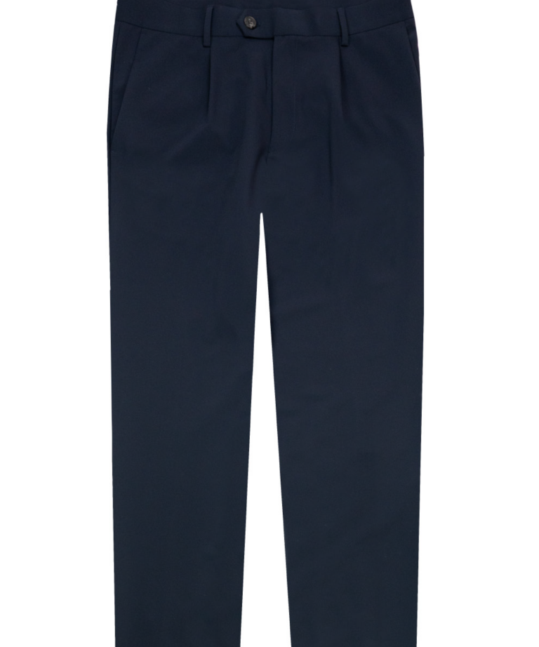 Pantalone in tessuto tecnico navy blue