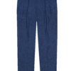 Pantalone misto lino e cotone blue