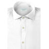 Camicia in tessuto tecnico in tinta unita white