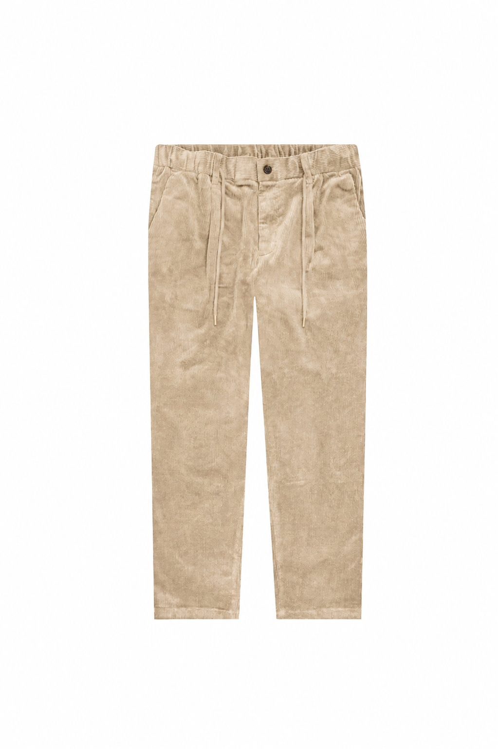SAND CORDUROY TROUSERS