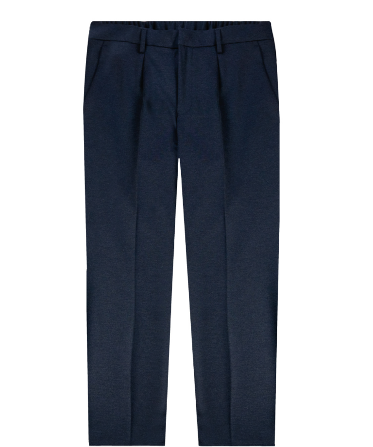 PANTALONE TECH IN JERSEY DENIM