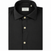 CAMICIA IN TESSUTO TECNICO IN TINTA UNITA BLACK
